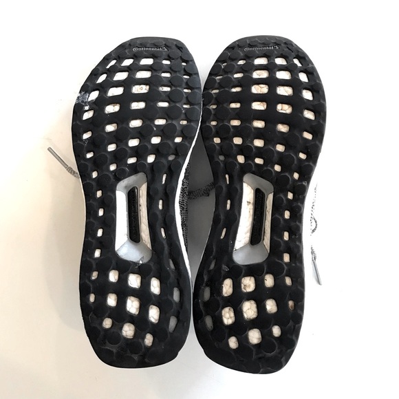 ADIDAS Ultra Boost Uncaged Sneakers Primeknit Upper Pixelated Gray Women’s 9.5 - Picture 7 of 13
